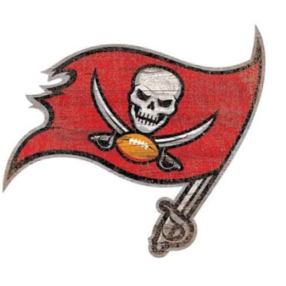 🆕 2 Tampa Bay Buccaneers Pillow Plush! Home fashions by Dan River Inc.! 💥